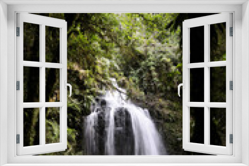 Fototapeta Naklejka Na Ścianę Okno 3D - Cachoeira do Máximo no Vale dos Veados - Parque Nacional da Serra da Bocaína.