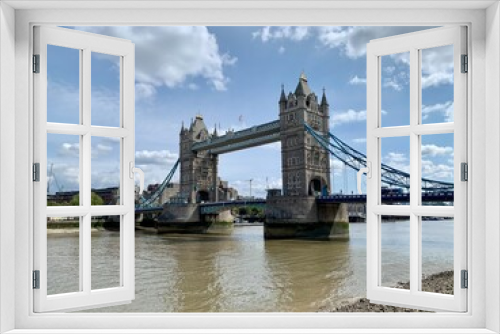 Fototapeta Naklejka Na Ścianę Okno 3D - tower bridge