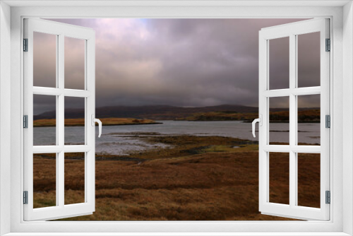 Fototapeta Naklejka Na Ścianę Okno 3D - Landscape of the Isle of Skye in Scotland
