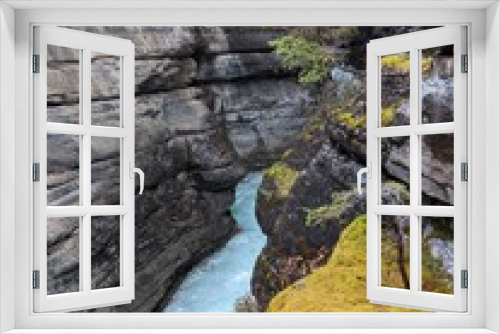 Fototapeta Naklejka Na Ścianę Okno 3D - canyon river
