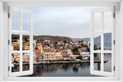 Fototapeta Naklejka Na Ścianę Okno 3D - Simi Island. Greece