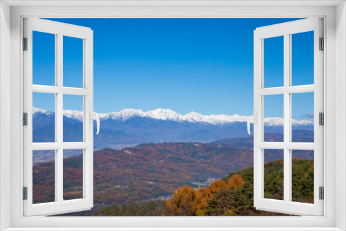 autumn landscape in the mountains