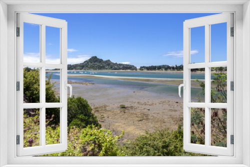 Fototapeta Naklejka Na Ścianę Okno 3D - View of Tairua inlet in new Zealand