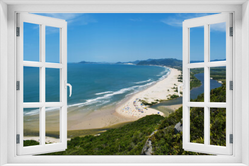 Fototapeta Naklejka Na Ścianę Okno 3D - Guarda do Embaú, Brasil. Postal de su playa. 