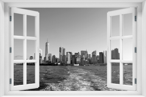 Fototapeta Naklejka Na Ścianę Okno 3D - New York, Skyline