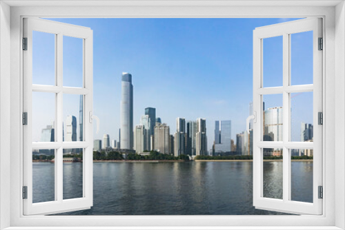 Fototapeta Naklejka Na Ścianę Okno 3D - Asia China Guangzhou City Landscape