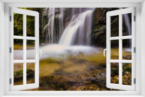 Fototapeta Naklejka Na Ścianę Okno 3D - Secret Waterfall