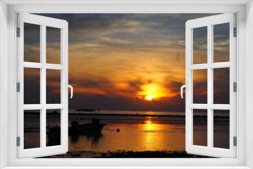 Fototapeta Naklejka Na Ścianę Okno 3D - beach sunrise
