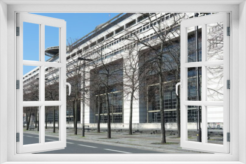 Fototapeta Naklejka Na Ścianę Okno 3D - The Ministry of Economy in Paris in the Bercy district. Paris, France - march 2021