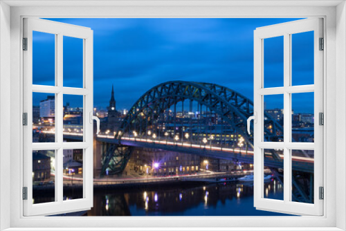 Fototapeta Naklejka Na Ścianę Okno 3D - Tyne Bridge