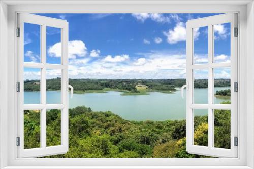 Fototapeta Naklejka Na Ścianę Okno 3D - view of the lake