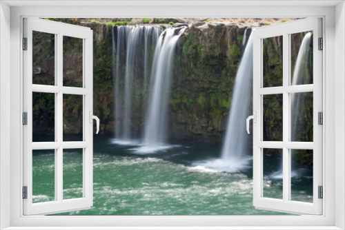 Fototapeta Naklejka Na Ścianę Okno 3D - 原尻の滝