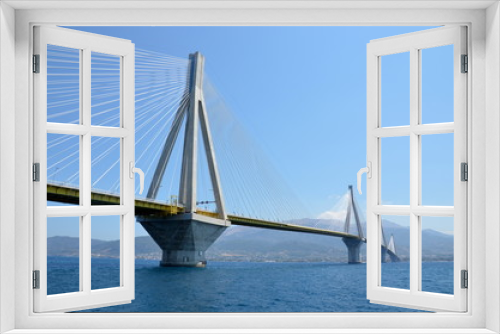 Fototapeta Naklejka Na Ścianę Okno 3D - Pont Rion-Antirion