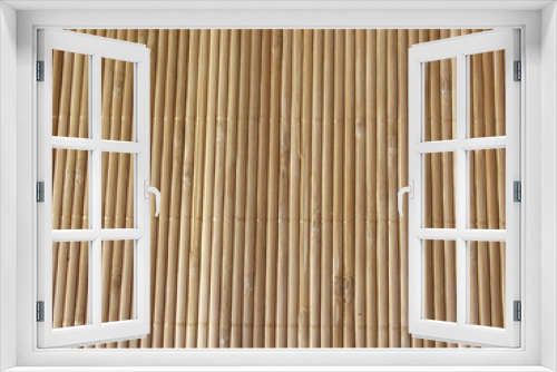Fototapeta Naklejka Na Ścianę Okno 3D - natte de bambou
