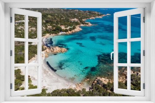 Fototapeta Naklejka Na Ścianę Okno 3D - Spiaggia Capriccioli, Costa Smeralda