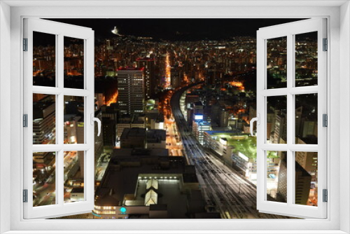 Fototapeta Naklejka Na Ścianę Okno 3D - Sapporo City

