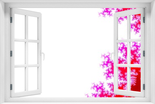 Fototapeta Naklejka Na Ścianę Okno 3D - Mandelbrotmenge mit freiem Platz