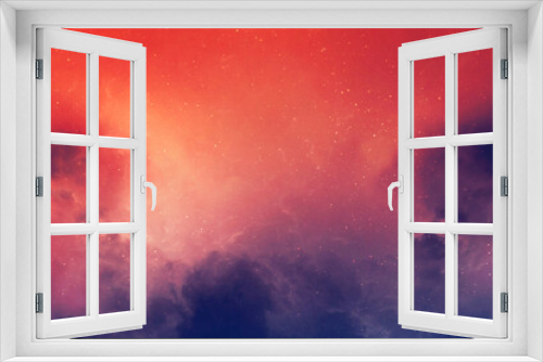 Fototapeta Naklejka Na Ścianę Okno 3D - Space Lights Abstract Backgrounds