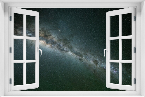 Fototapeta Naklejka Na Ścianę Okno 3D - Milky way at night starry sky
