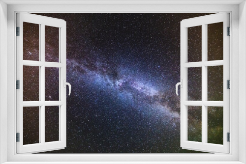 Fototapeta Naklejka Na Ścianę Okno 3D - Stars in the night sky.