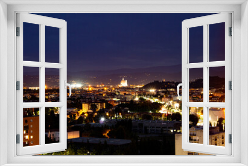 Fototapeta Naklejka Na Ścianę Okno 3D - Florence at night