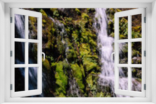 Fototapeta Naklejka Na Ścianę Okno 3D - Small waterfall