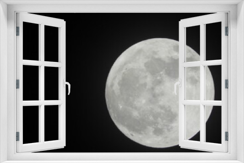 Fototapeta Naklejka Na Ścianę Okno 3D - Luna Llena
