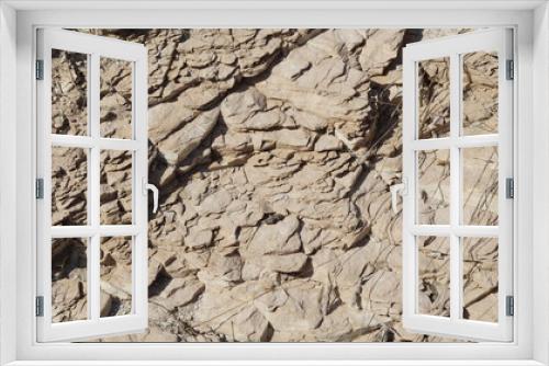 Fototapeta Naklejka Na Ścianę Okno 3D - Texture rocce frastagliate