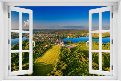 Fototapeta Naklejka Na Ścianę Okno 3D - Olsztyn-miasto czterech rzek i piętnastu jezior na Warmii w północno-wschodniej Polsce