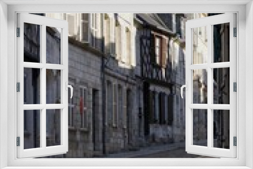 Fototapeta Naklejka Na Ścianę Okno 3D - rue Bourbonnoux à Bourges