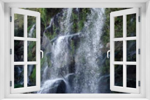 Fototapeta Naklejka Na Ścianę Okno 3D - cascada, Montaña, paisaje, naturaleza, cerro, soledad, bosque, alturas, cielo, arboles