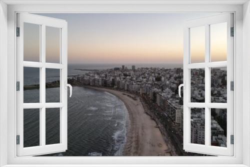 Fototapeta Naklejka Na Ścianę Okno 3D - Ciudad de Montevideo Uruguay. 