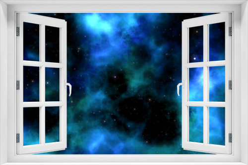 Fototapeta Naklejka Na Ścianę Okno 3D - Deep Space - Colorful Abstract image