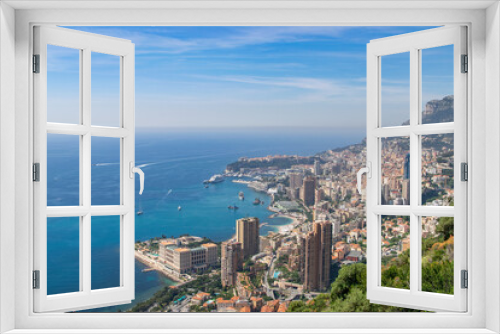 Fototapeta Naklejka Na Ścianę Okno 3D - Monaco