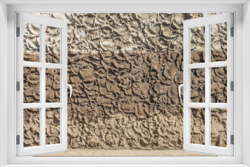 Fototapeta Naklejka Na Ścianę Okno 3D - Schäden an Hauswand durch Feuchtigkeit