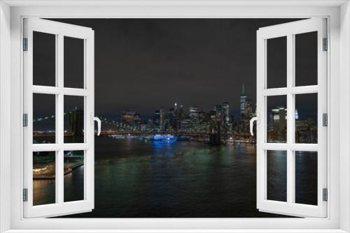 Fototapeta Naklejka Na Ścianę Okno 3D - new york city USA