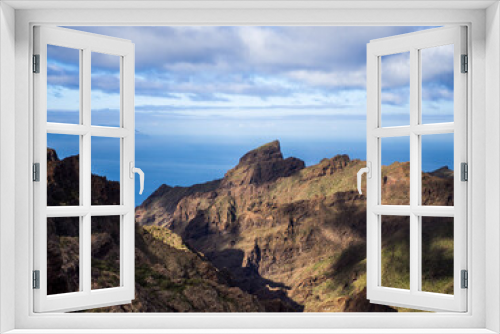Fototapeta Naklejka Na Ścianę Okno 3D - Góry, Teneryfa