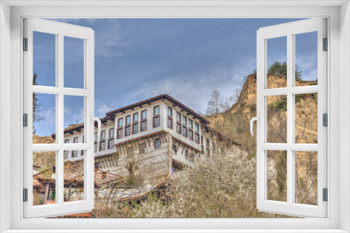 Fototapeta Naklejka Na Ścianę Okno 3D - Melnik, smallest village in Bulgaria, HDR Image