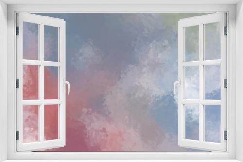 Brushed Painted Abstract Background. Brush stroked painting. Strokes of paint. 2D Illustration.