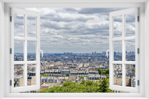 Fototapeta Naklejka Na Ścianę Okno 3D - View Of Paris, Ile De France, France