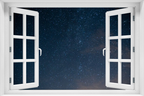 Fototapeta Naklejka Na Ścianę Okno 3D - Starry night sky. Milky way and stars