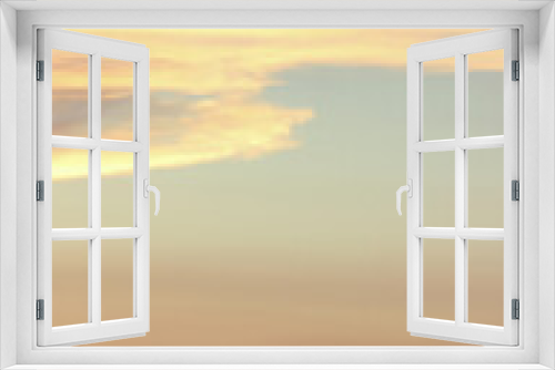 Fototapeta Naklejka Na Ścianę Okno 3D - Sunset hill