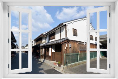 Fototapeta Naklejka Na Ścianę Okno 3D - 今井町の町並み　奈良県橿原市
