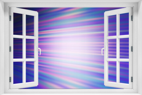 Fototapeta Naklejka Na Ścianę Okno 3D - Light Purple vector background with stright stripes.