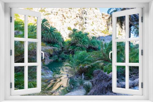 Fototapeta Naklejka Na Ścianę Okno 3D - greece crete