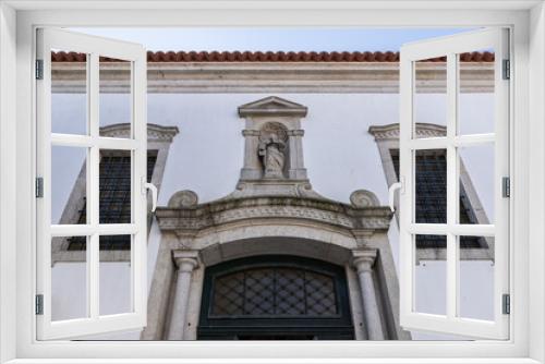 Fototapeta Naklejka Na Ścianę Okno 3D - Architectural detail of the Church of Mercy in Esposende, Portugal