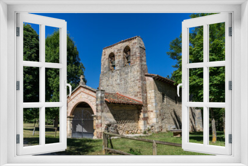 Fototapeta Naklejka Na Ścianę Okno 3D - Senora de Oca Church in Spain