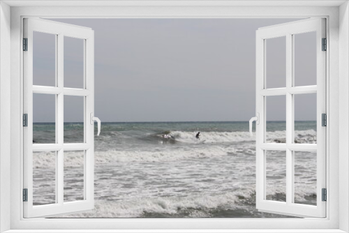 Fototapeta Naklejka Na Ścianę Okno 3D - Surf 