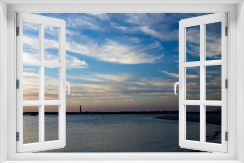 Fototapeta Naklejka Na Ścianę Okno 3D - Florida Sunset Clouds Pier 