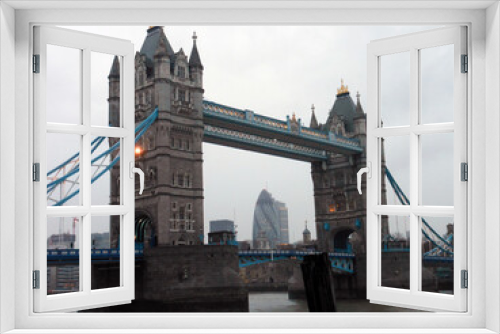 Fototapeta Naklejka Na Ścianę Okno 3D - tower bridge